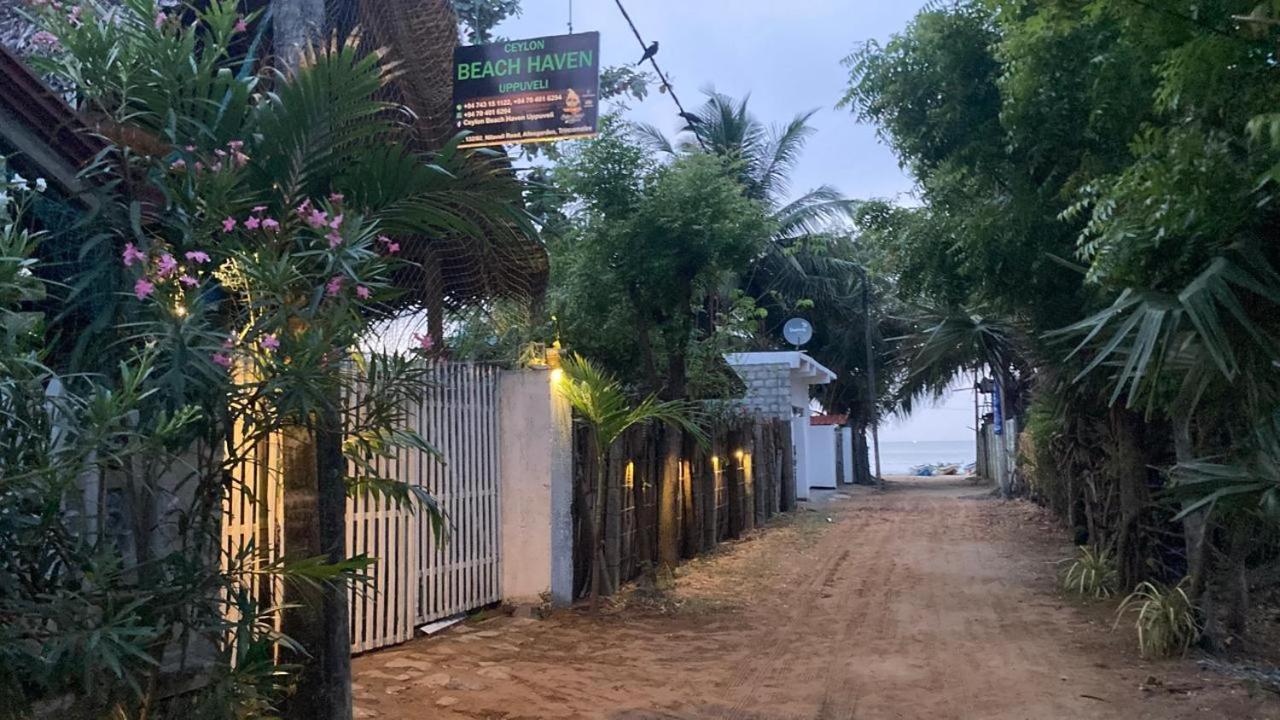 Ceylon Beach Haven Uppuveli Trincomalee Buitenkant foto